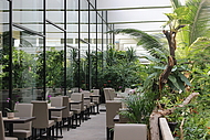 Restaurant Urwaldblick in der Biosphäre Potsdam