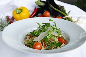 [Translate to English:] exotische Gastronomie 