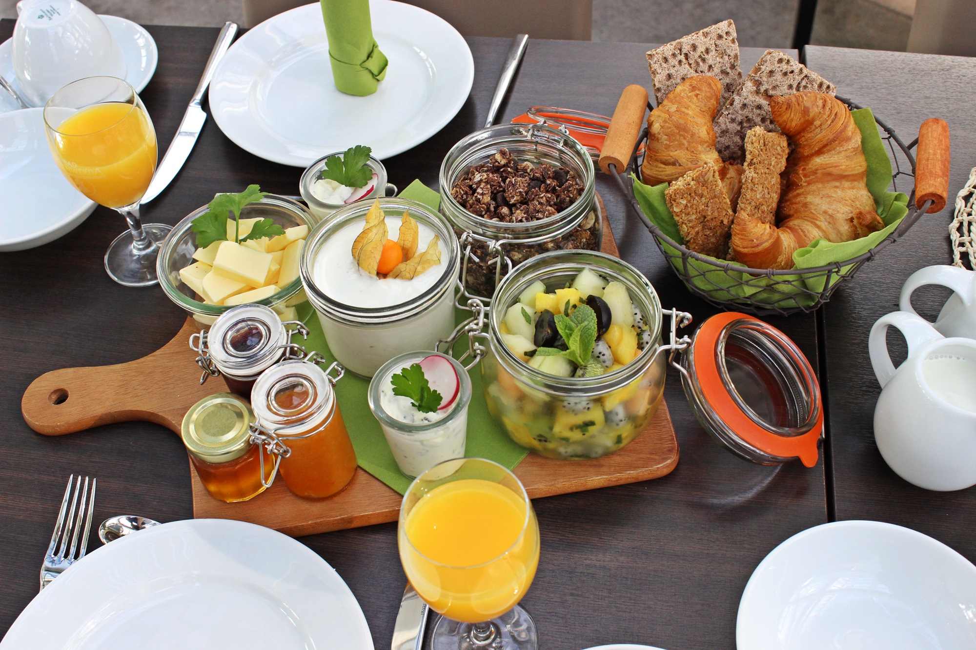 breakfast at Biosphäre Potsdam