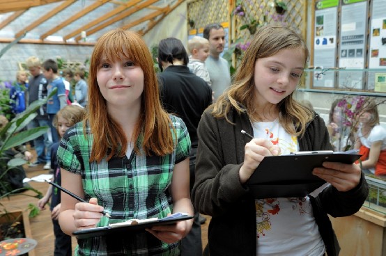 Besuch mit der Schulklasse in der Biosphäre Potsdam