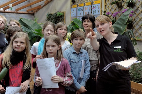 Führung Schüler Biophäre Potsdam