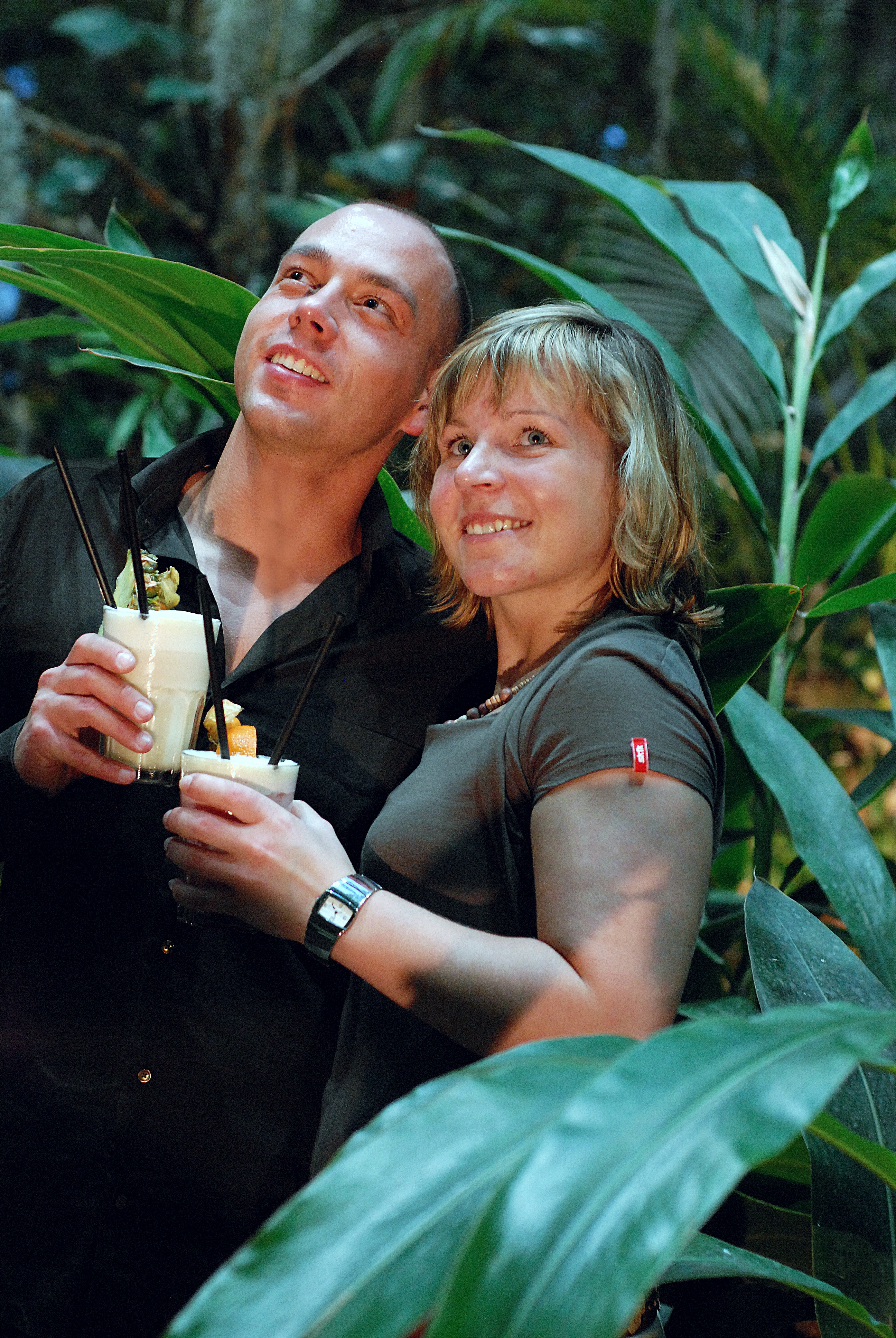 Valentinstag unter Palmen in der Biosphäre Potsdam